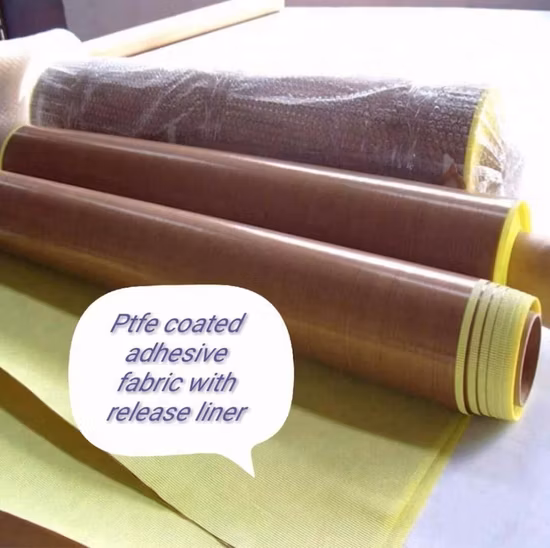 Fita de fibra de vidro PTFE usada com tecido de alta temperatura