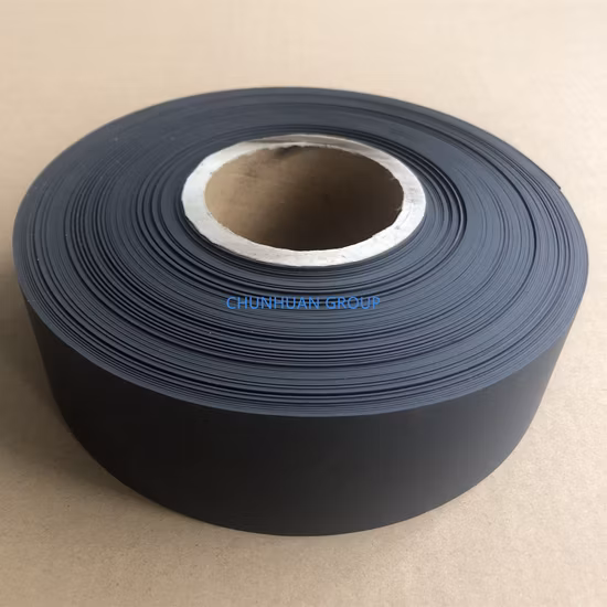 100% Virgin Black PTFE Skived Sheet Film 0,1mm PTFE com lado gravado