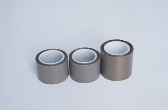 Fita de filme PTFE resistente a altas temperaturas branca com adesivo de silicone